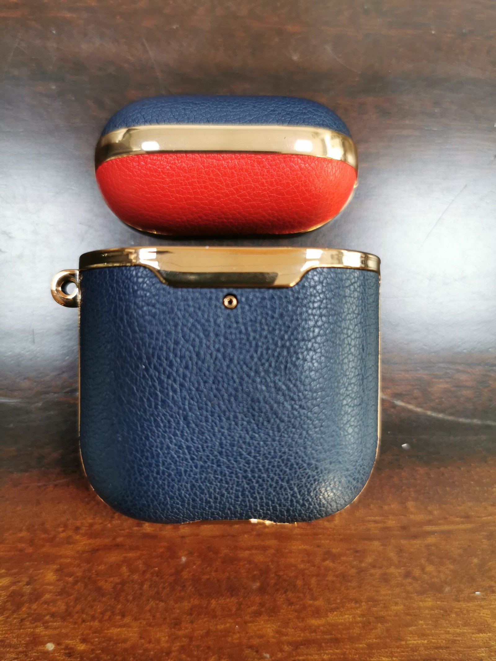 Leather wrapping production process