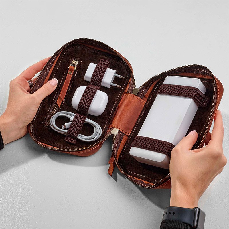 Electronics Industry Leather Wrapping