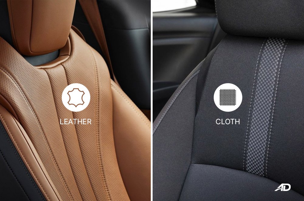 leather vs cloth