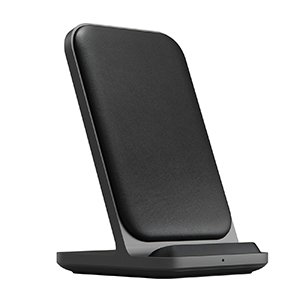 wireless charger leather cover