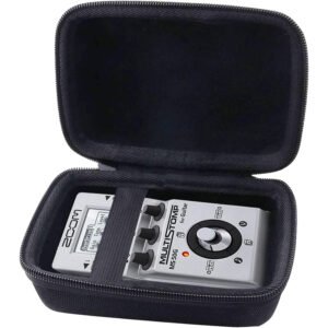 jinq customizable eva hard case for zoom ms/fs series guitar multistomp pedals durable, water resistant & tailored solutions