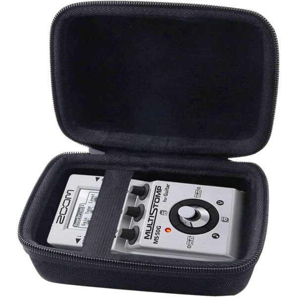 jinq customizable eva hard case for zoom ms/fs series guitar multistomp pedals durable, water resistant & tailored solutions